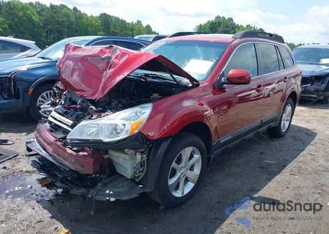 2013 Subaru Outback 2.5I Limited из США, поврежденный, VIN 4S4BRBKC0D3219879